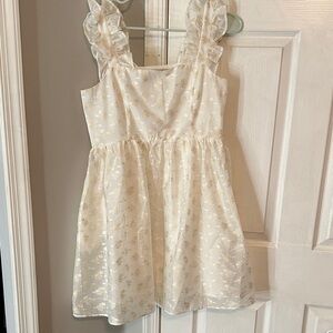 English Factory Ivory Floral Dress